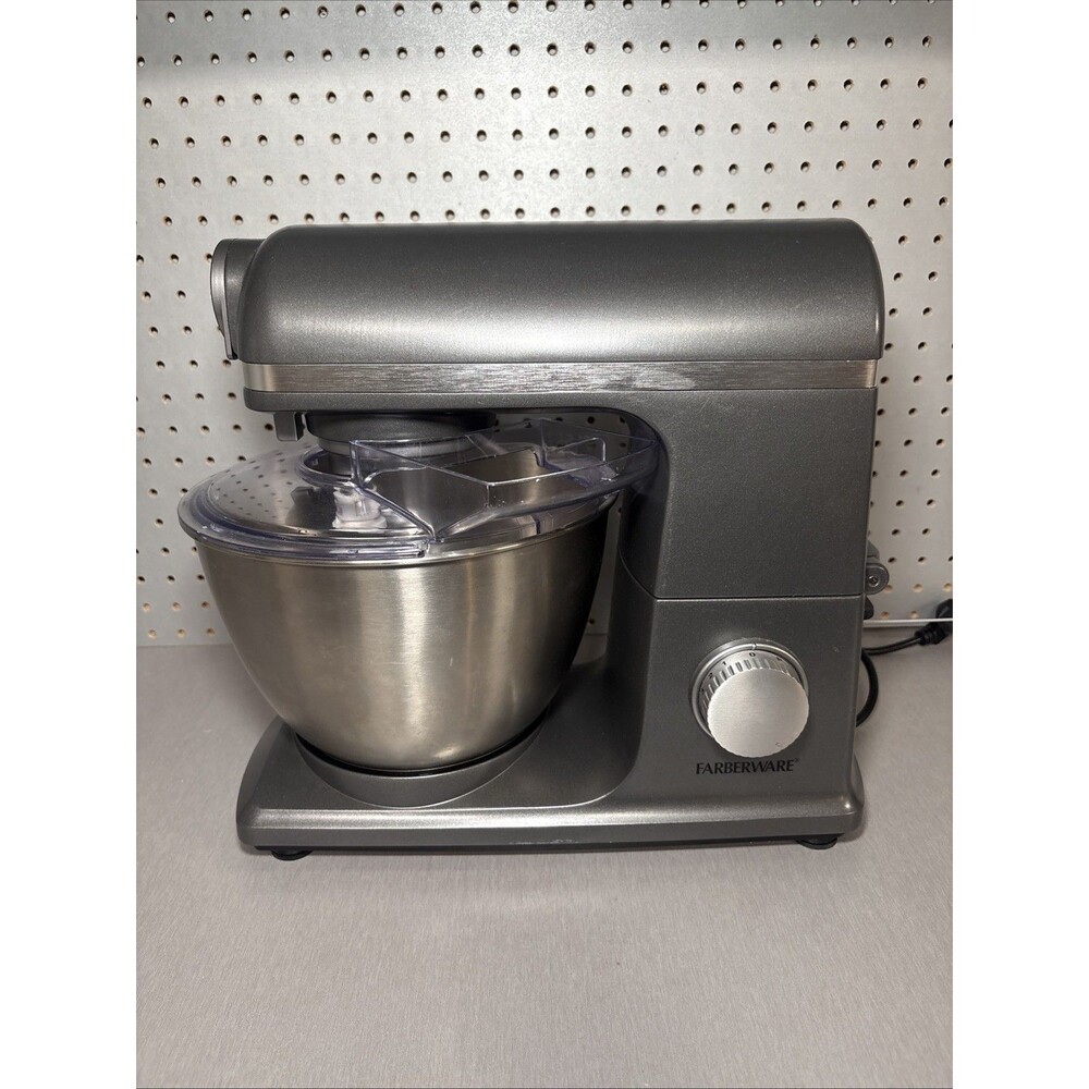 Farberware Stand Mixer SM3481RBG 4.7 Qt 600W Silver Gray Grey